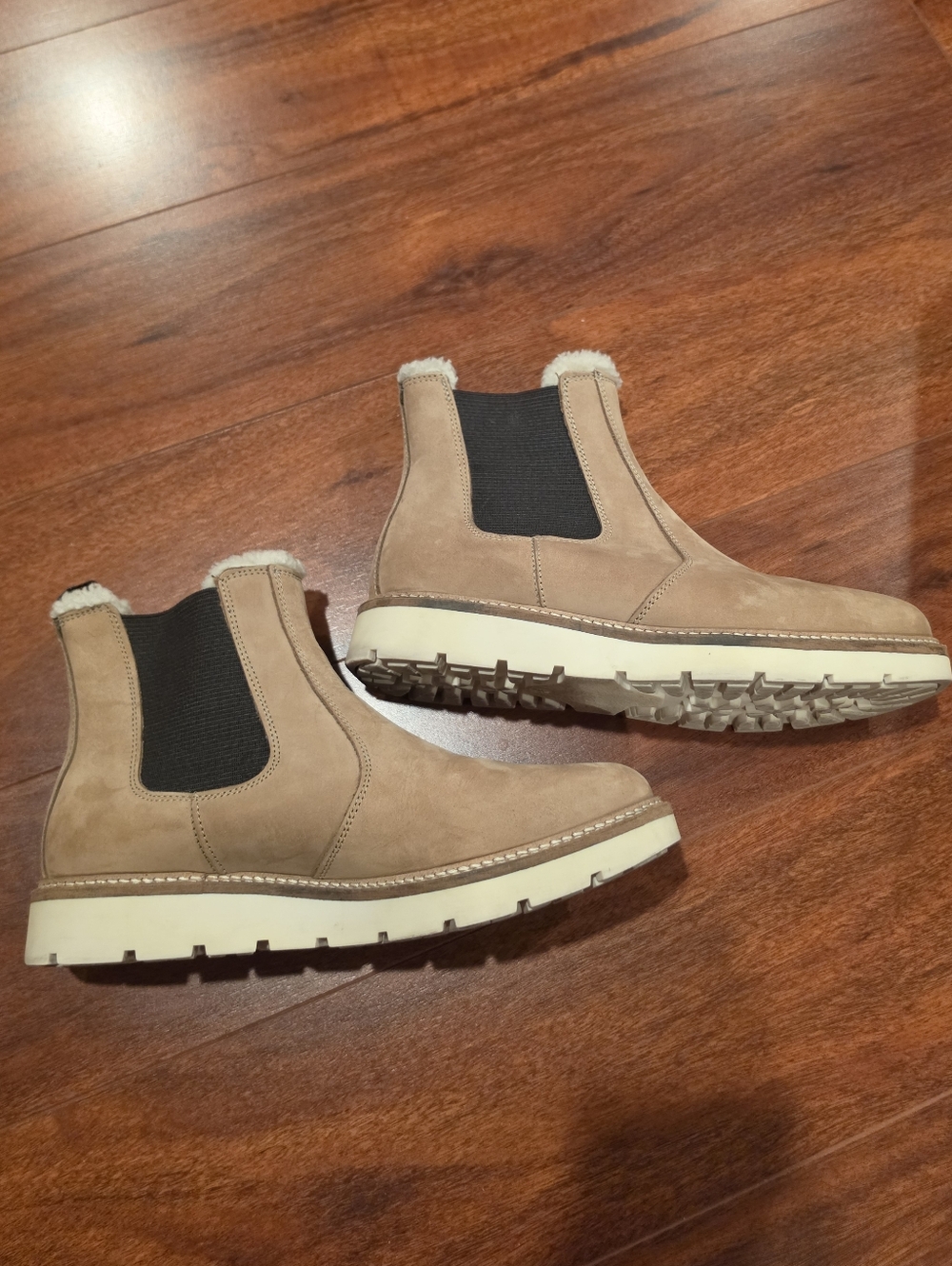 Alpine Design Suede Fur Lined Ortholite Boots